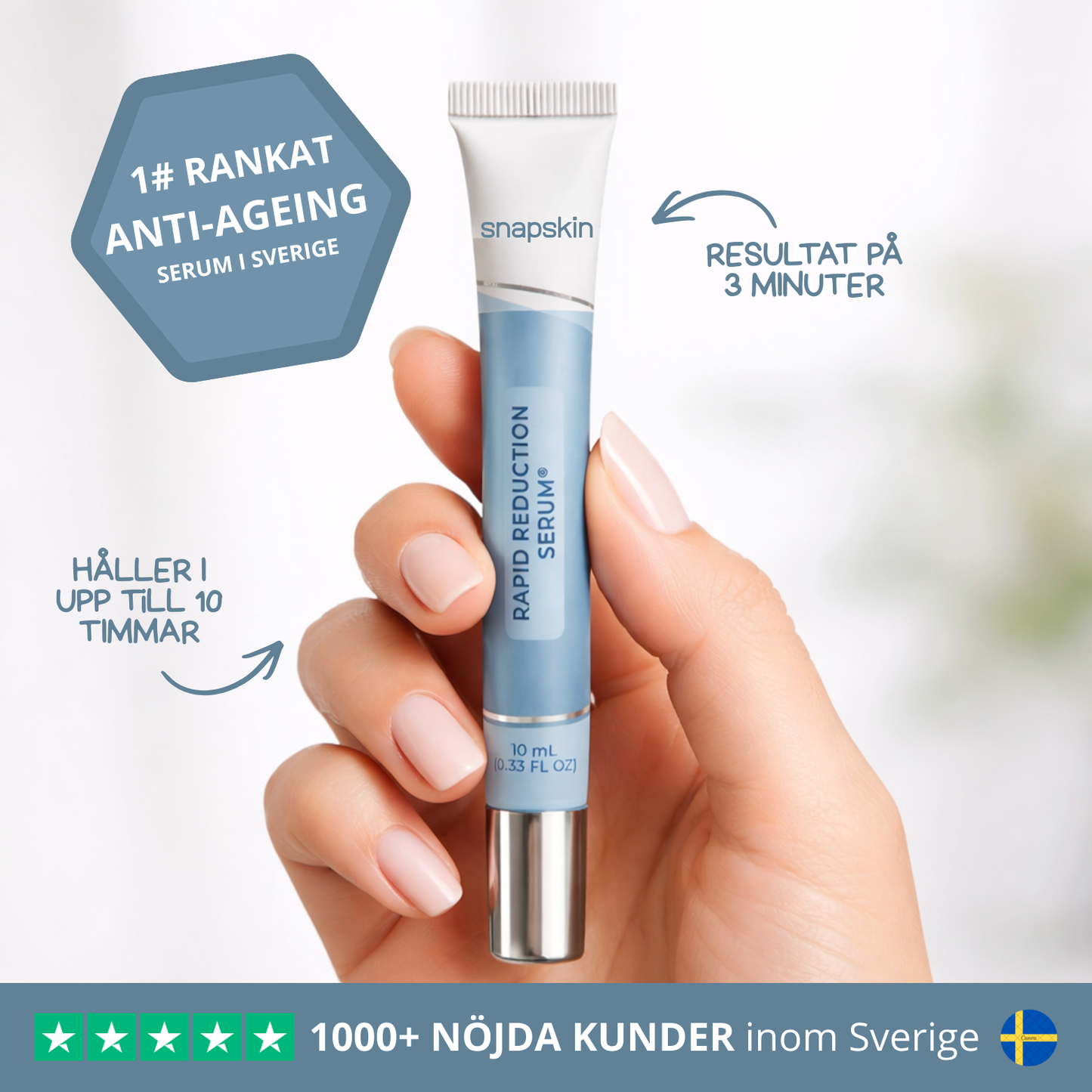 SkinSnap™ – Säg hejdå till påsar och rynkor på minuter